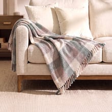 Fritz Yarn-Dyed Washed Cotton Waffle Throw